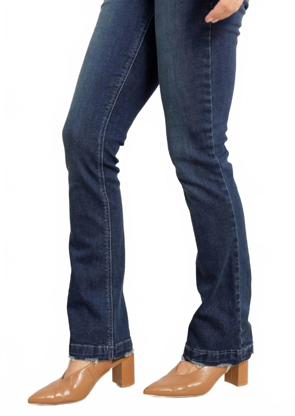 Bitty Bootcut Jeans In Indigo