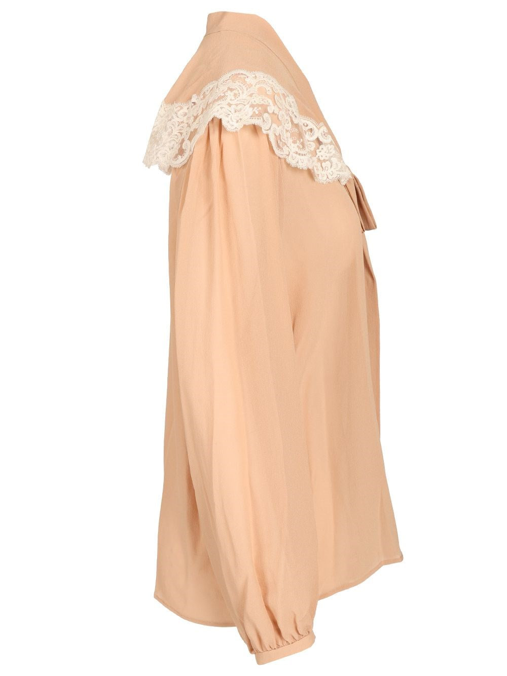 Chloe' Women Shirt With Laces