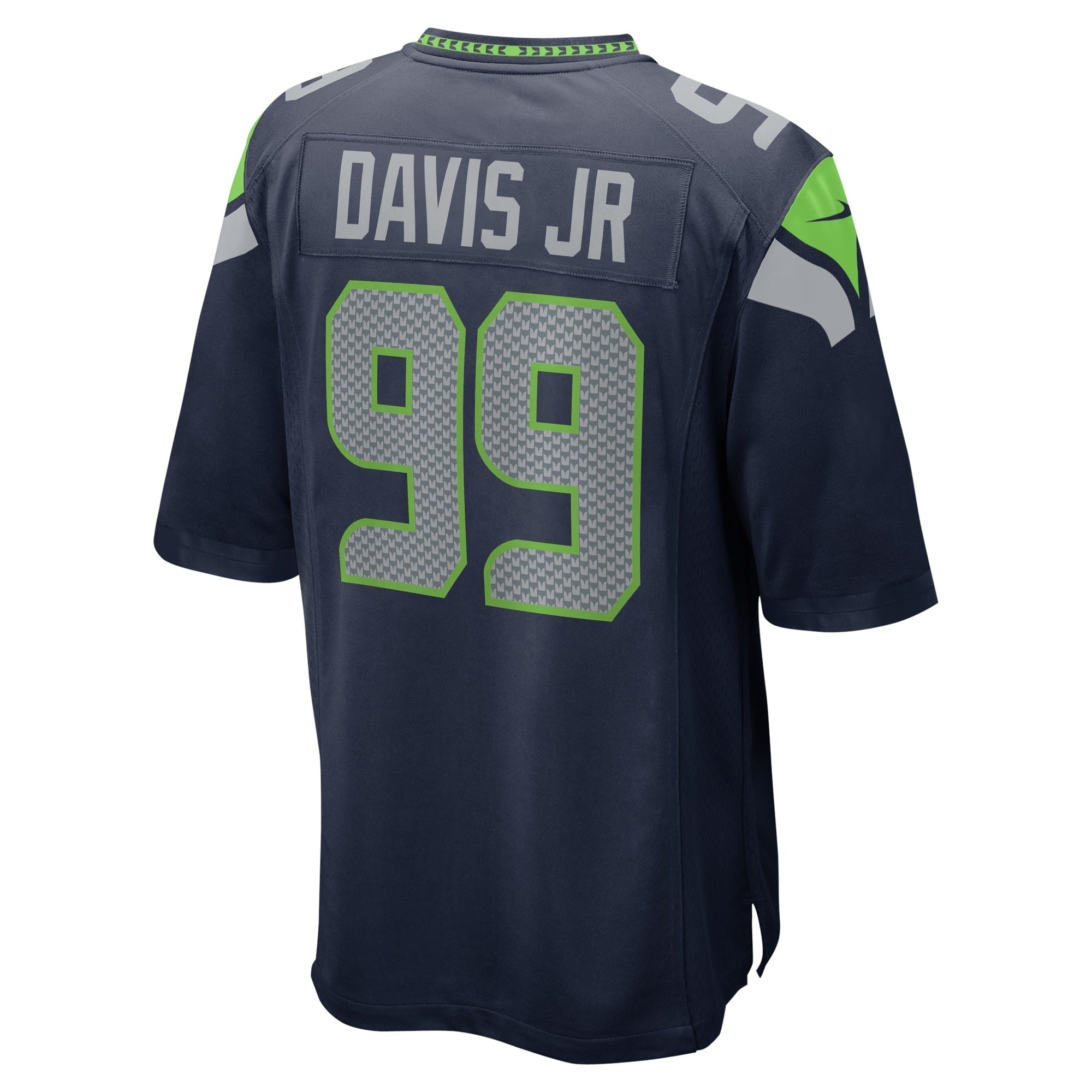 Carl Davis Jr. Seattle Seahawks Nike  Game Jersey - College Navy