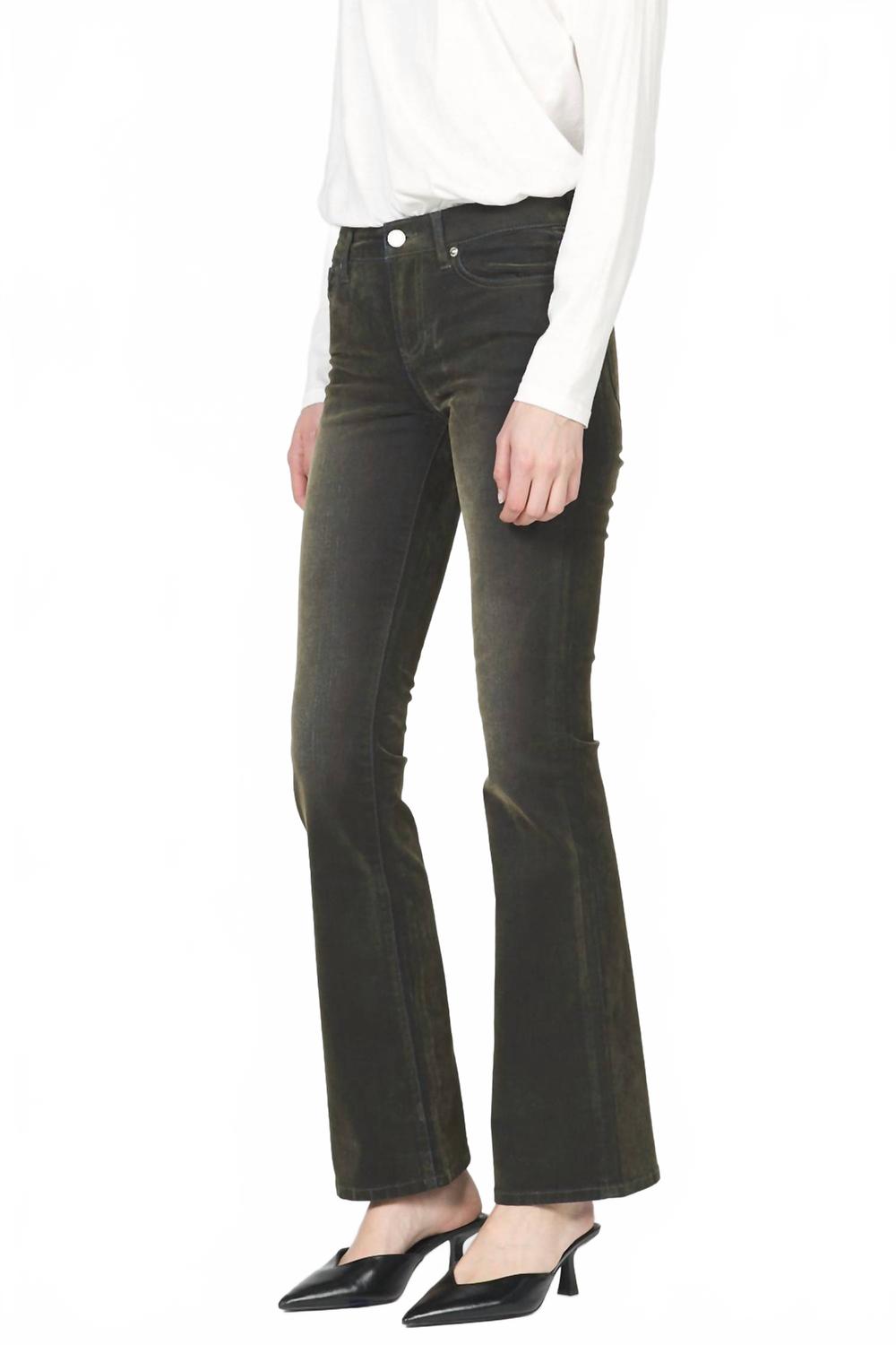 Jaxtyn Bootcut Jean In Olive