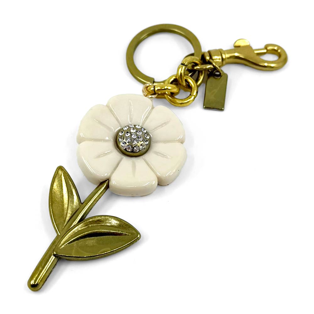 Floral Keychain Bag Charm