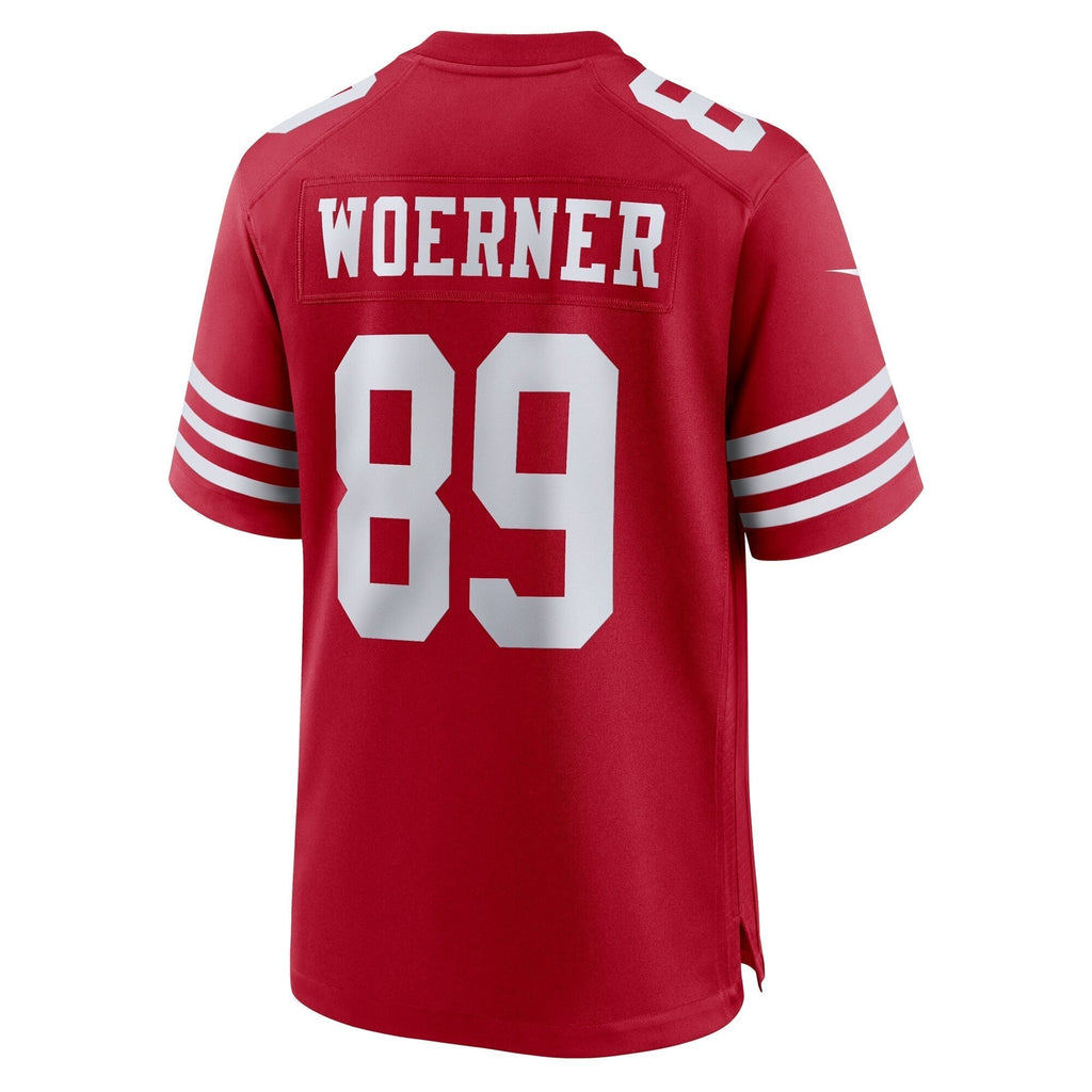 Charlie Woerner San Francisco 49ers Nike  Game Jersey -  Scarlet