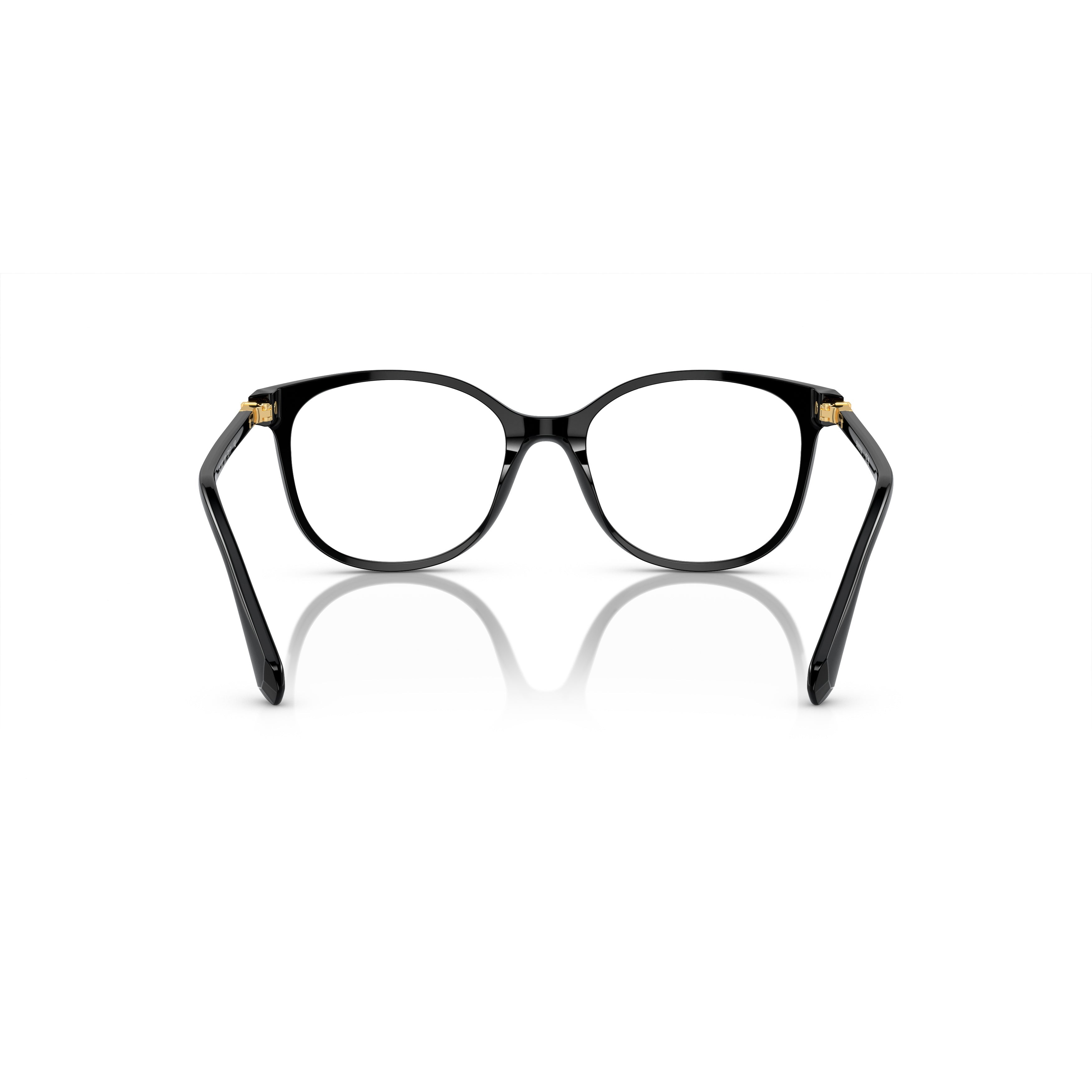 0Sk2002 Square Frame Eyeglasses with Gold Accents