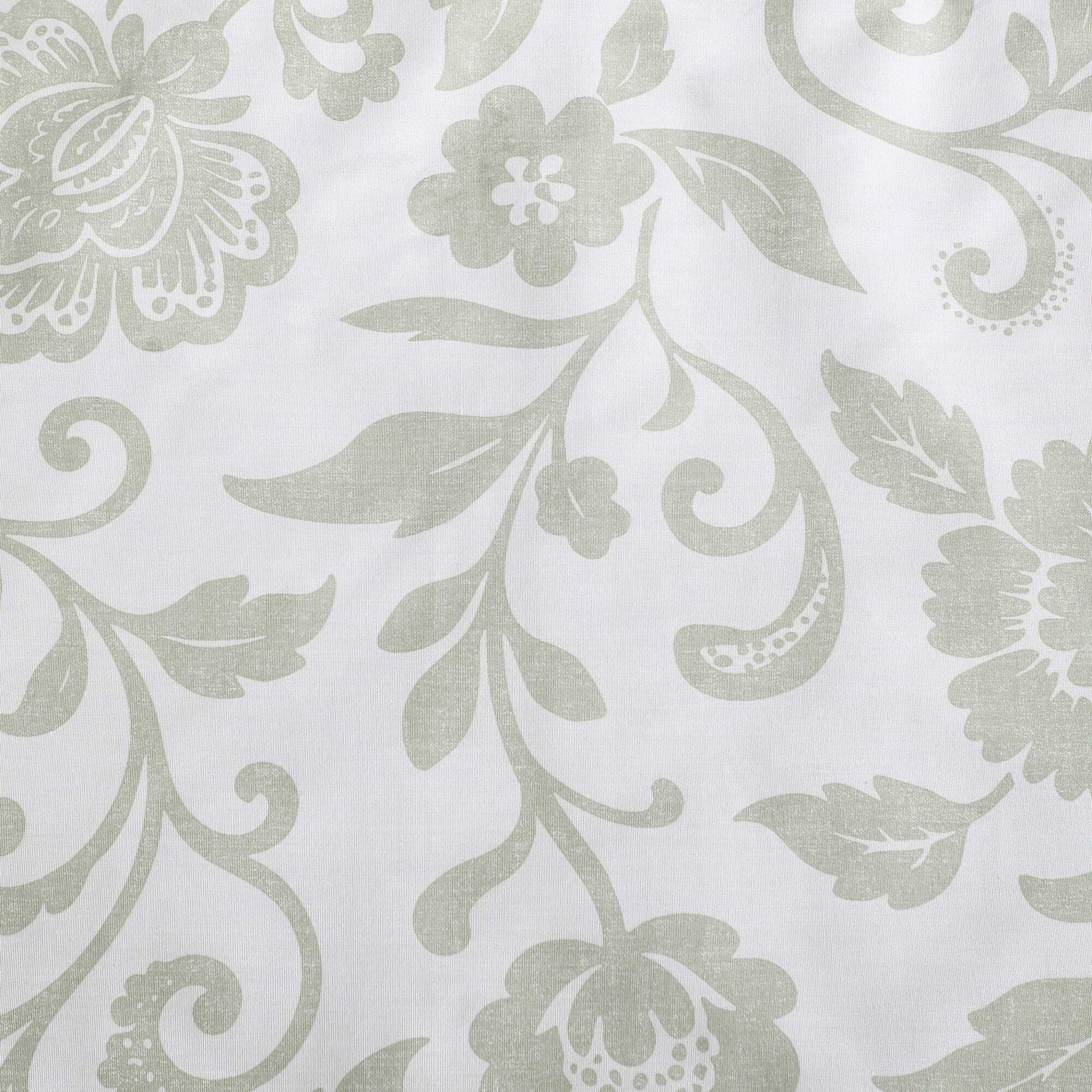 Nautica Jacob Bay Floral Green Twin Comforter Set