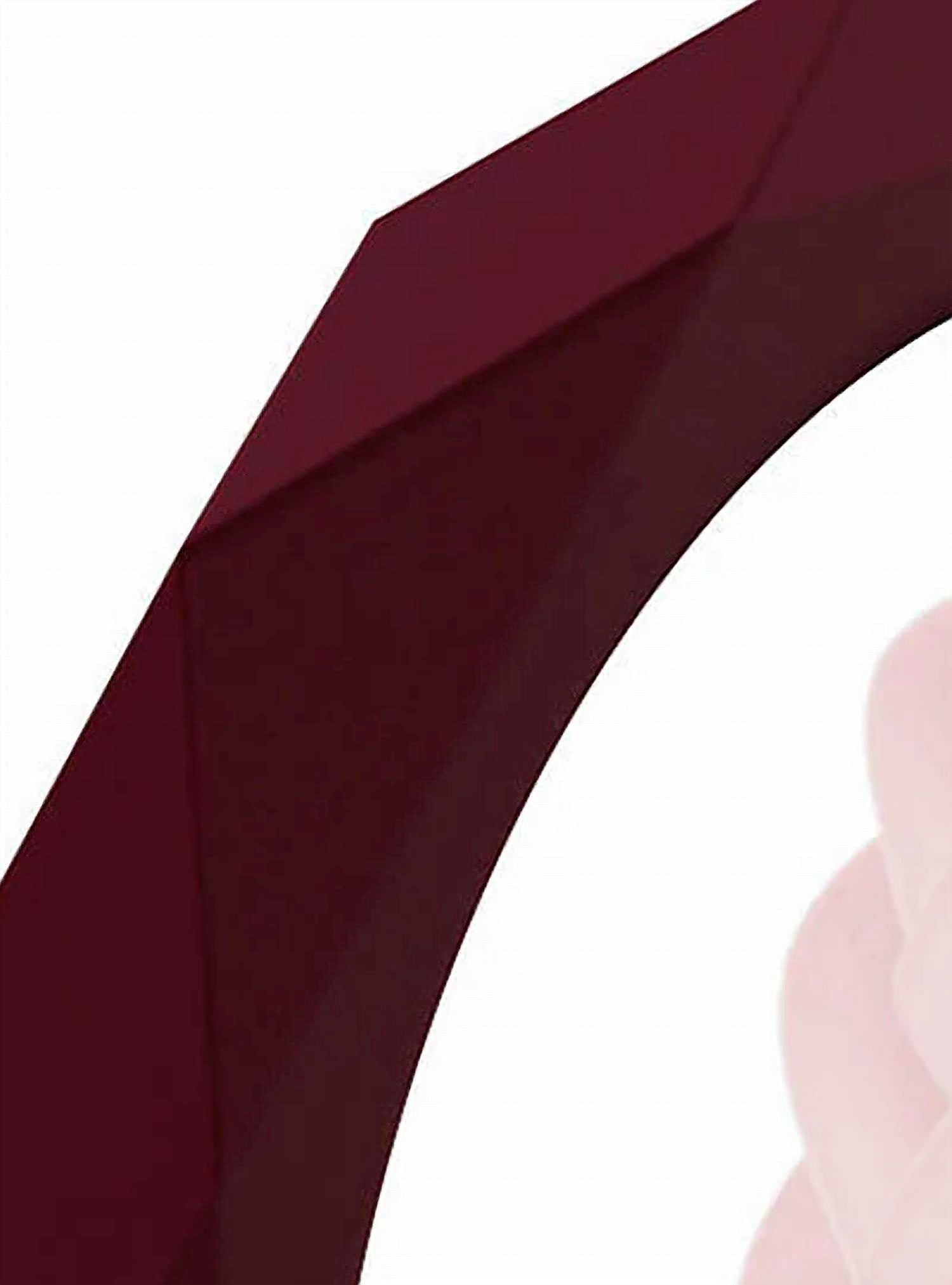 Women's Stackable Silicone Wedding Ring Set In Maroon Blush