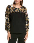 CROSBY by Mollie Burch Faye Top