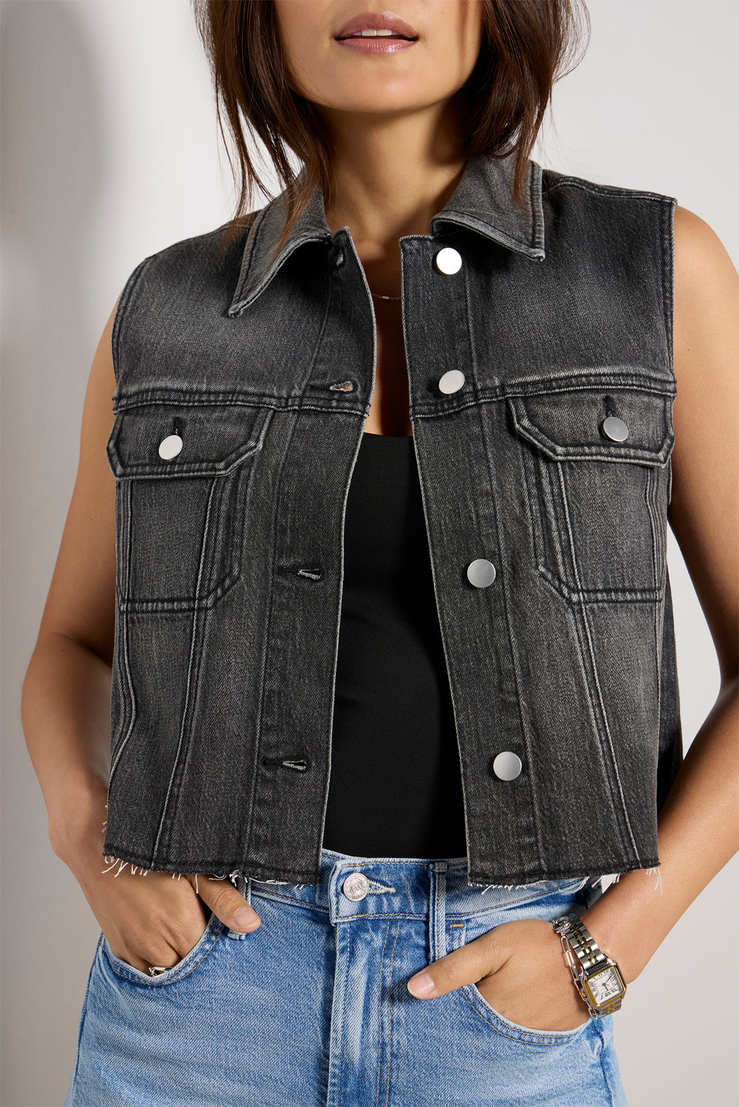 Women's Robbie Denim Vest
