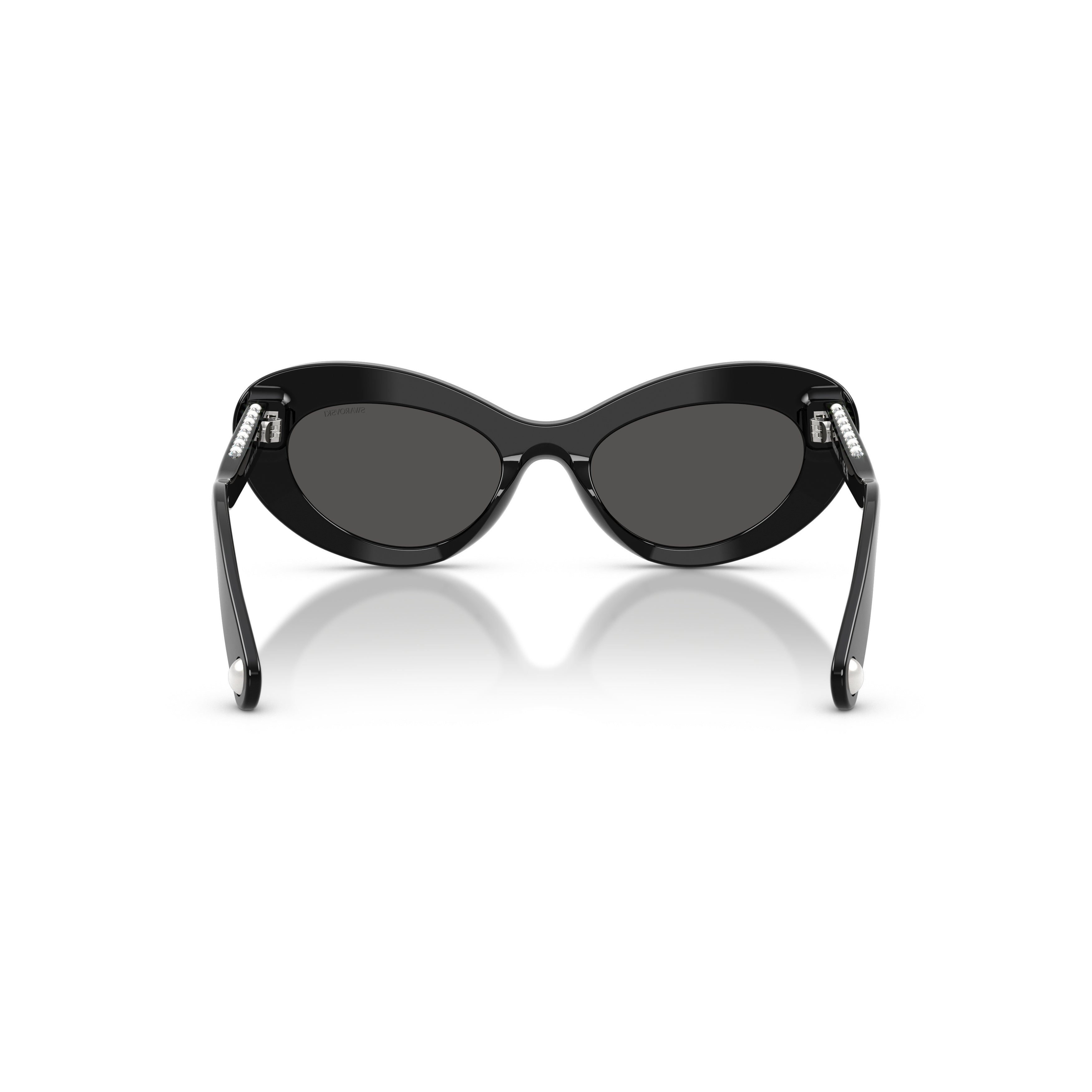 0Sk6061U Cat-Eye Sunglasses with Glossy Black Frame