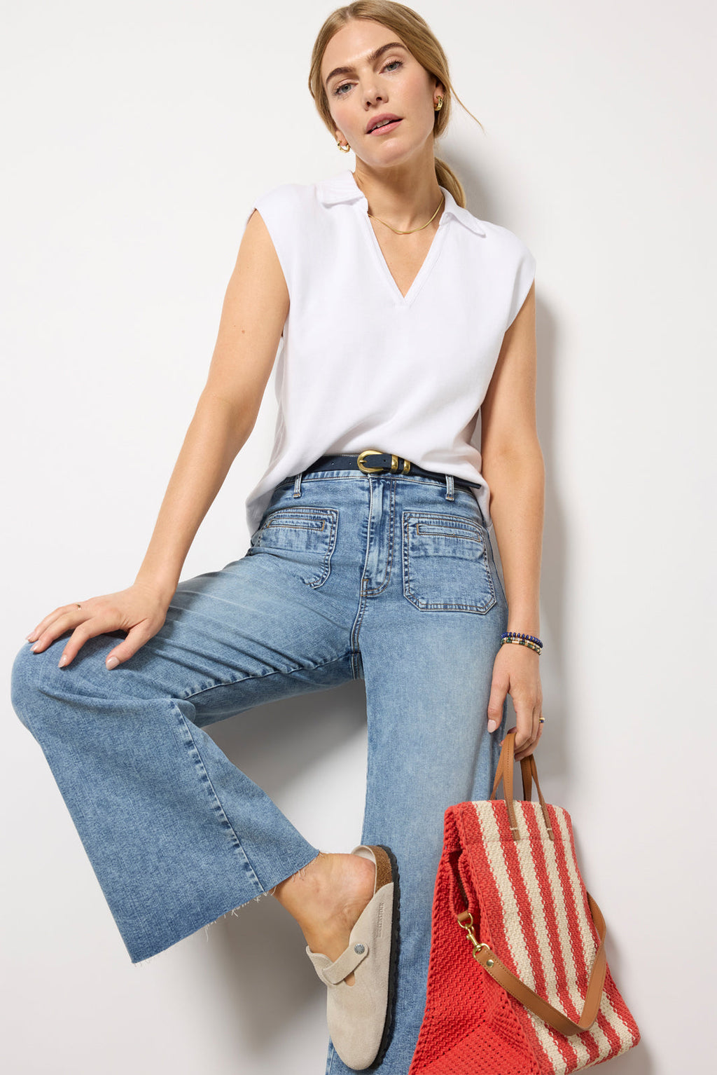 Women's Ester Polo Top