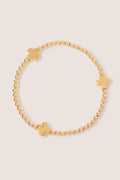 Women's Signature Cross 3mm Gold Bracelet