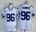 Men's Seattle Seahawks Cortez Kennedy Mitchell & Ness White Legacy Replica Jersey1