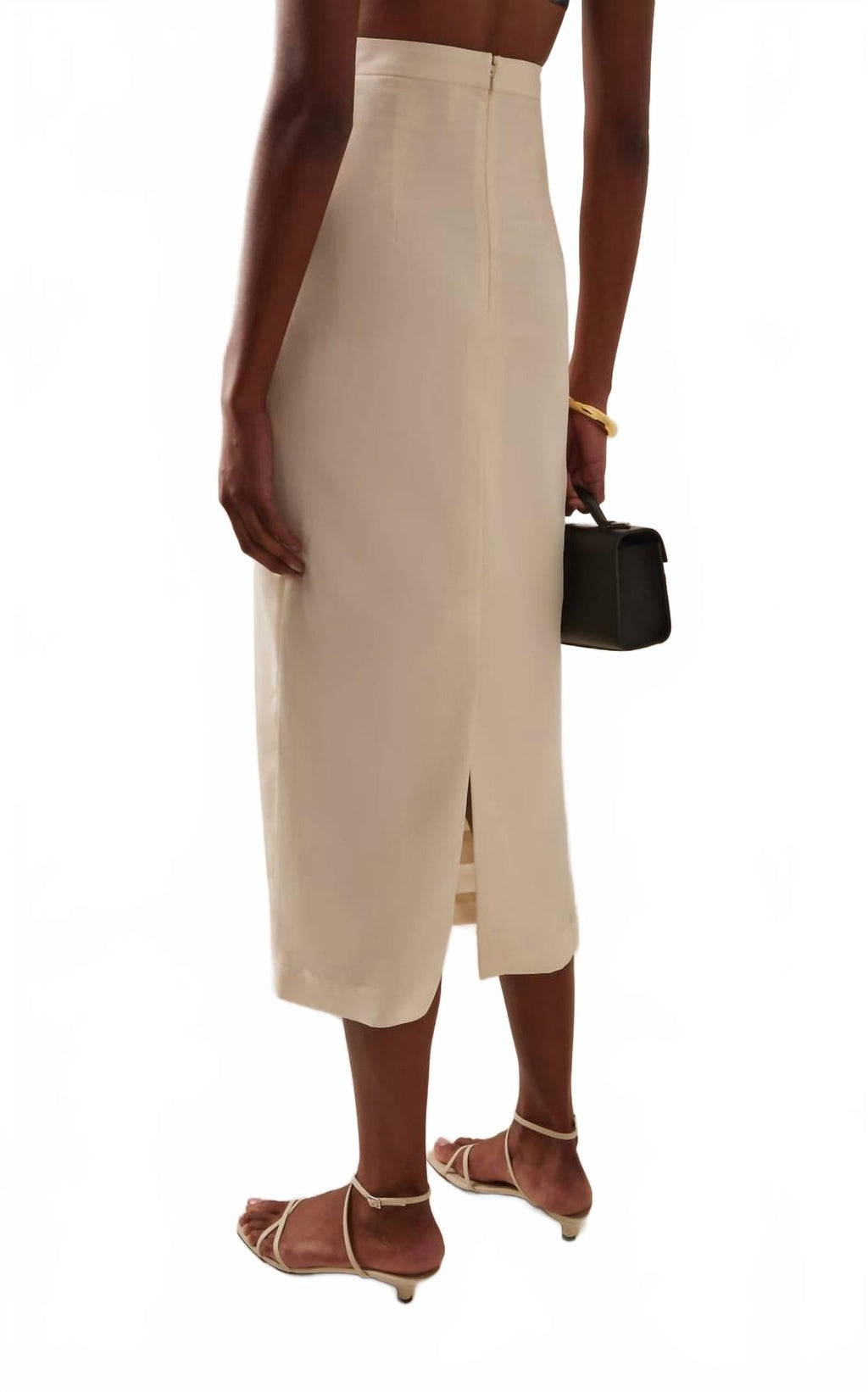 Olivia Midi Skirt In Cream