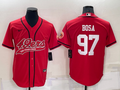 Men's San Francisco 49ers Nick Bosa #97 Red Game Jersey1 Joint Edition