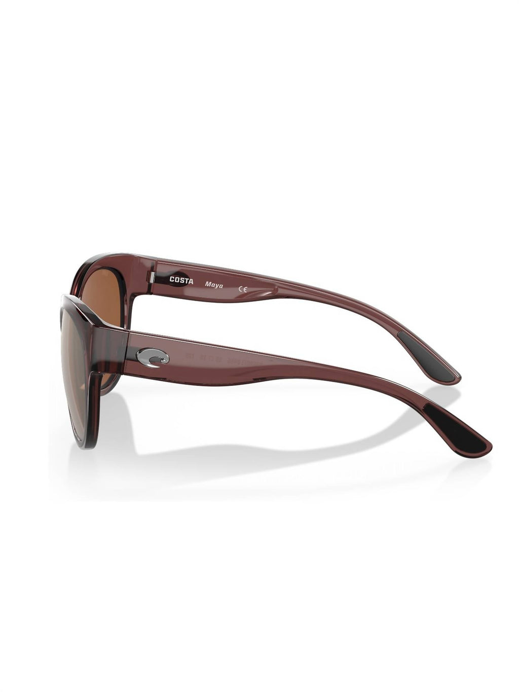 Women's Maya Sunglasses In Shiny Urchin Crystal/copper Silver