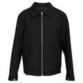Sandro Paris Zip-Up Jacket in Black Polyester