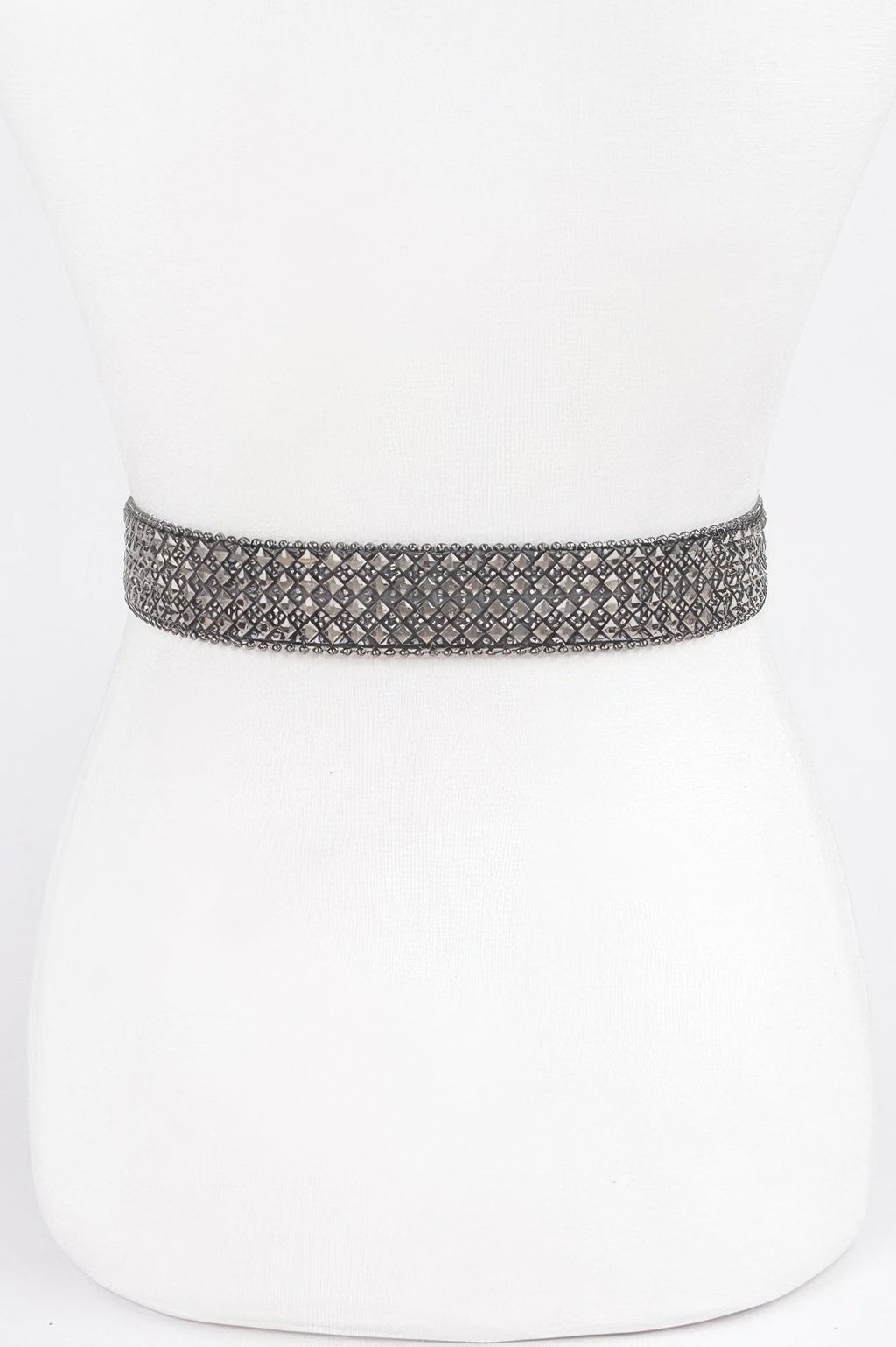 Rhinestone Western Style Plus Size Belt