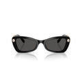 0Sk6033 Cat-Eye Sunglasses with Crystal Accents