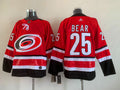 Men's Carolina Hurricanes Ethan Bear #25 Red Player Game jersey
