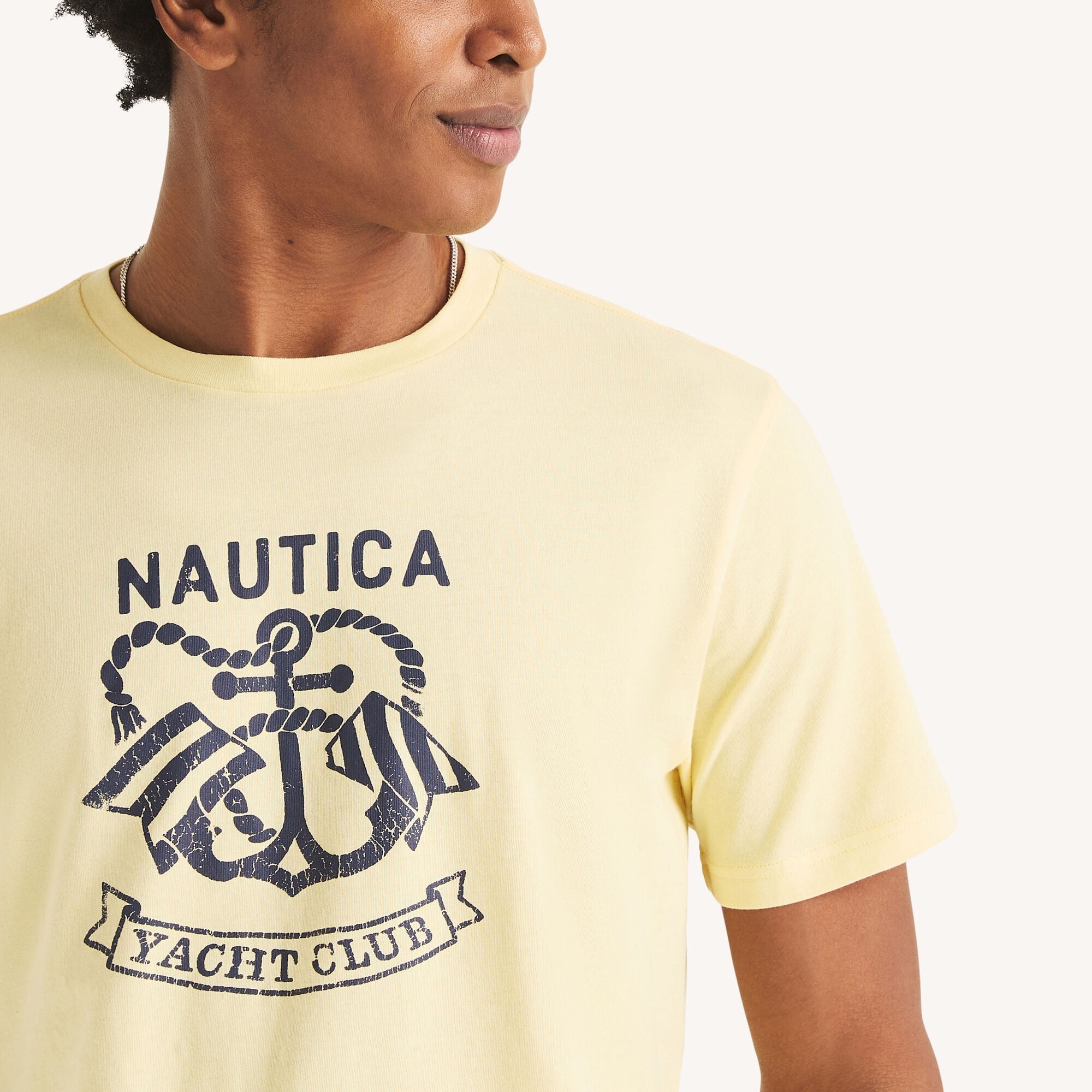 Nautica Mens Yacht Club Graphic T-Shirt