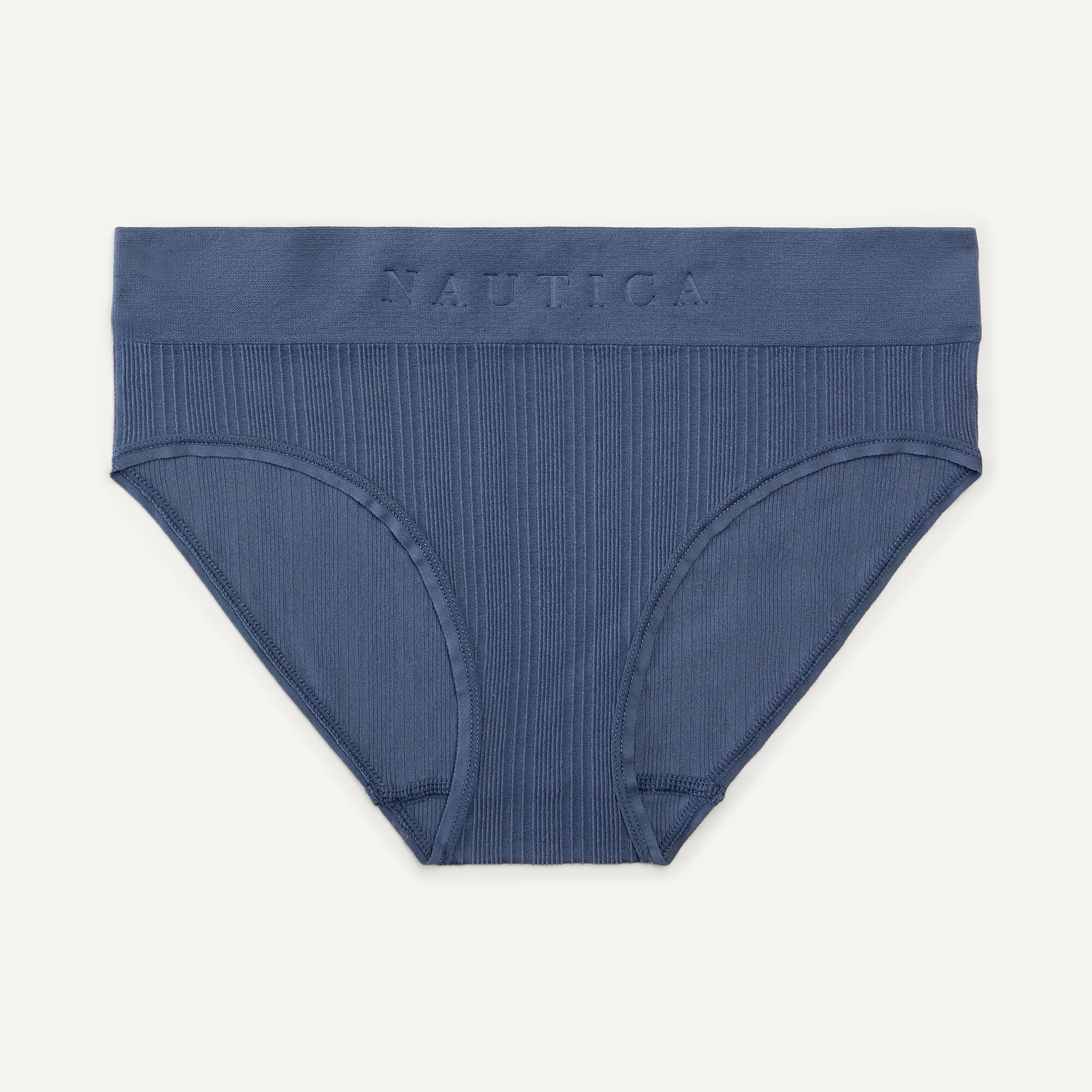 Nautica Womens Ribbed Seamless Hipster Brief, 5-Pack