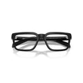 Rectangular Frame Sunglasses With Glossy Black Acetate Finish