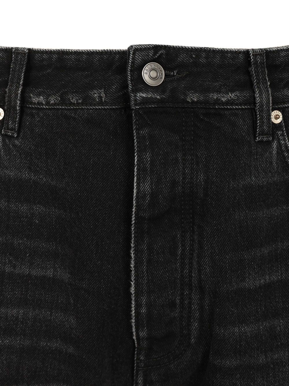 Balenciaga Men Curved-Leg Jeans