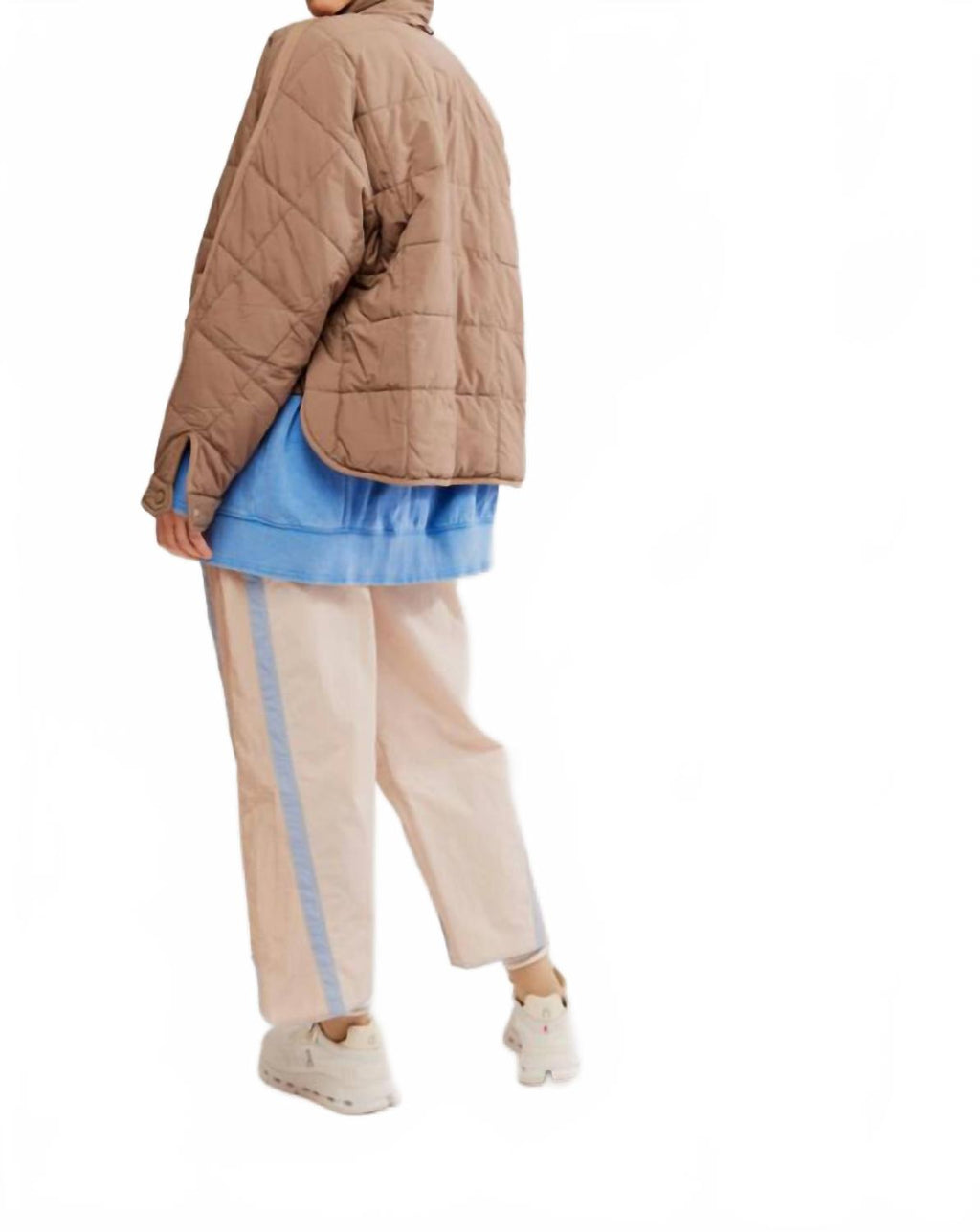 Pippa Packable Puffer Jacket In Twig