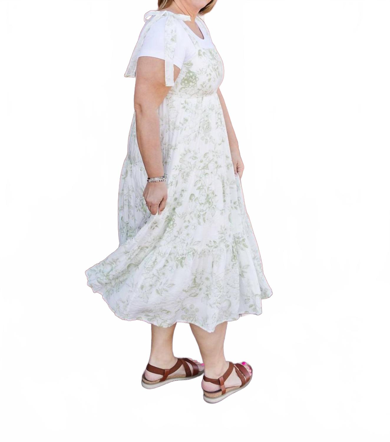 Haley Midi Dress In Green