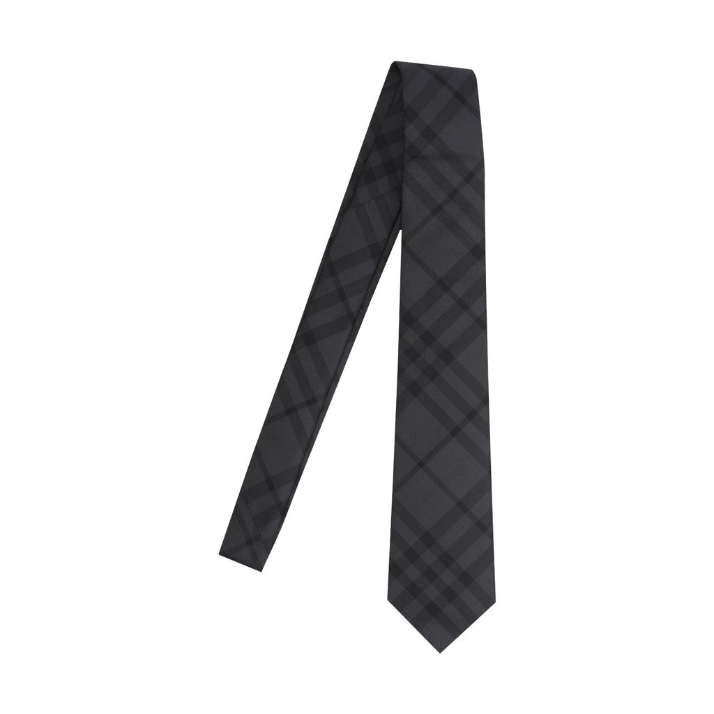 Burberry Men Check Silk Tie