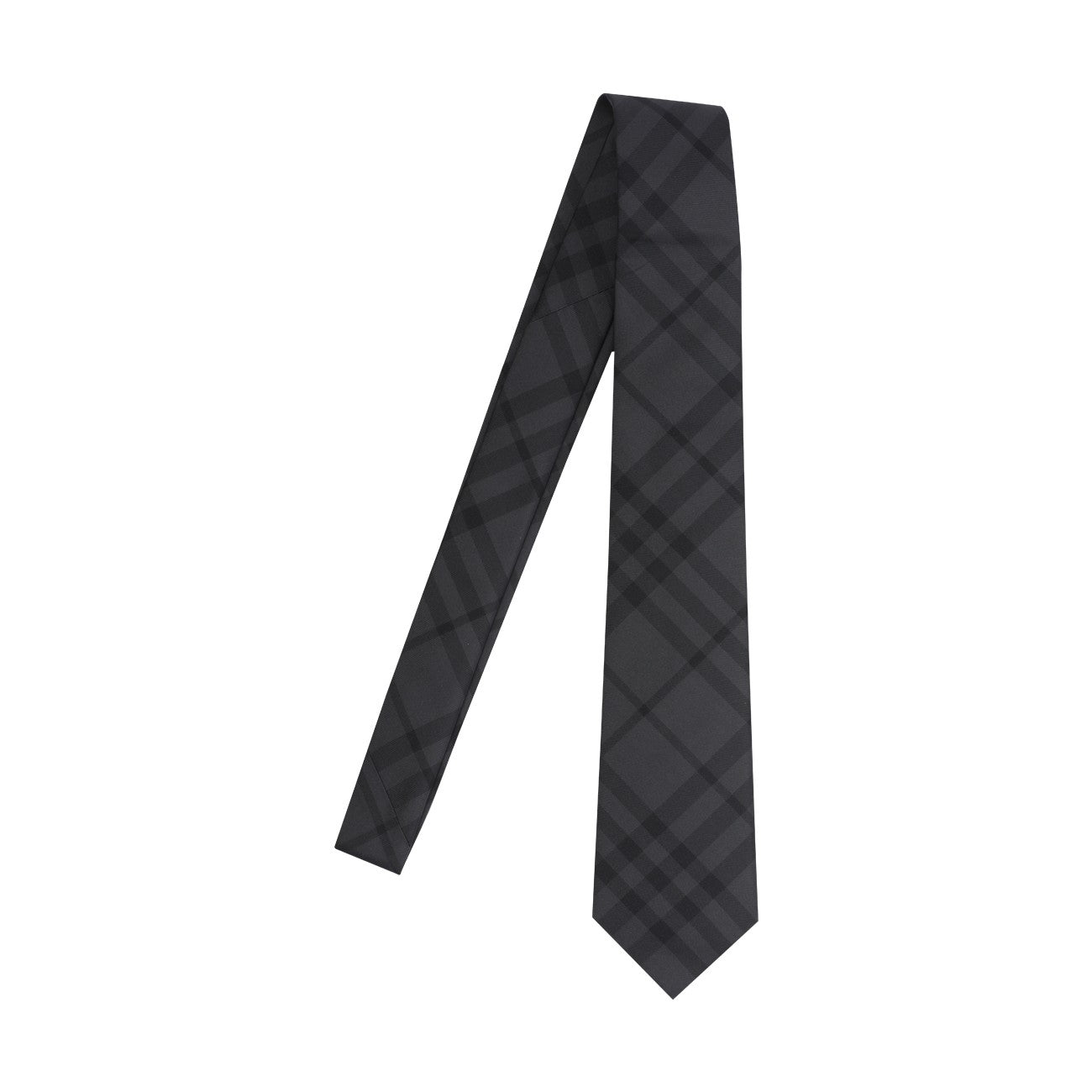 Burberry Men Check Silk Tie