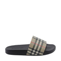 Burberry Men Check Slider