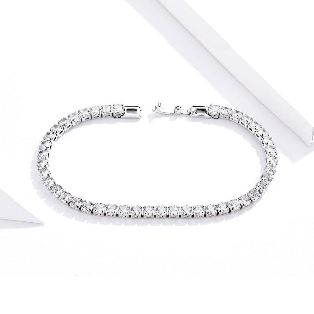 Classic Crystal Tennis Bracelet