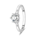 Classic Halo Round Cut Sparkle Ring