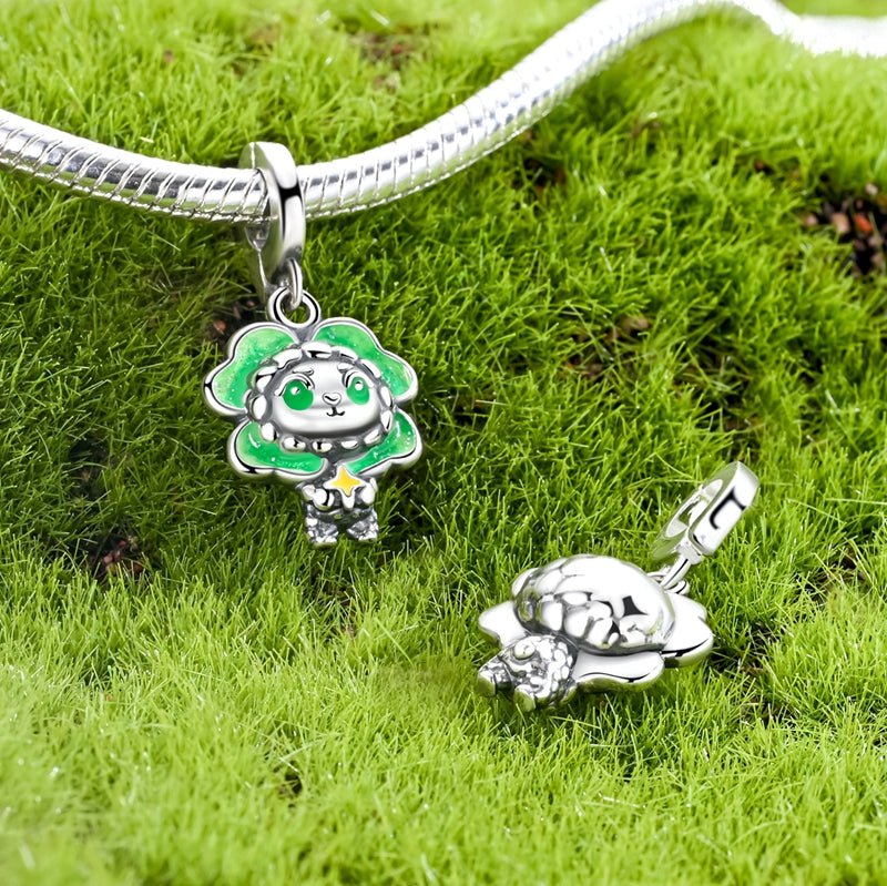 Clover Costume Girl Dangle Charm
