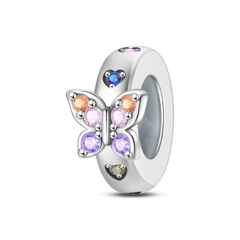 Colorful Butterfly Spacer Charm