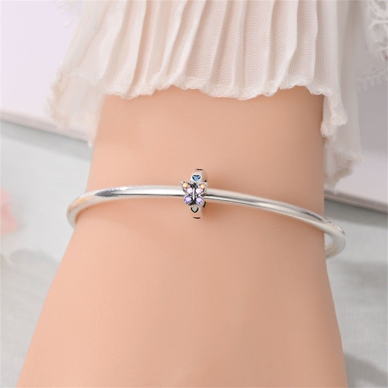 Colorful Butterfly Spacer Charm