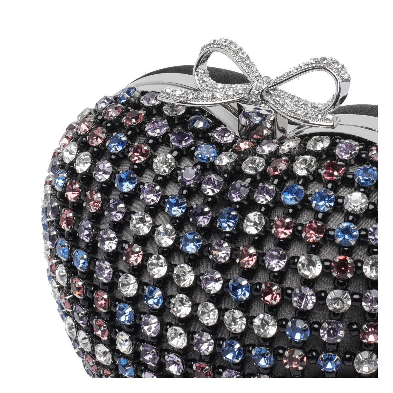 Self Portrait Women Crystal Heart Clutch