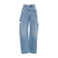 Maison Margiela Women Cut-Out Denim Jeans