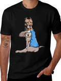 I Love Mom Pitbull T-Shirt