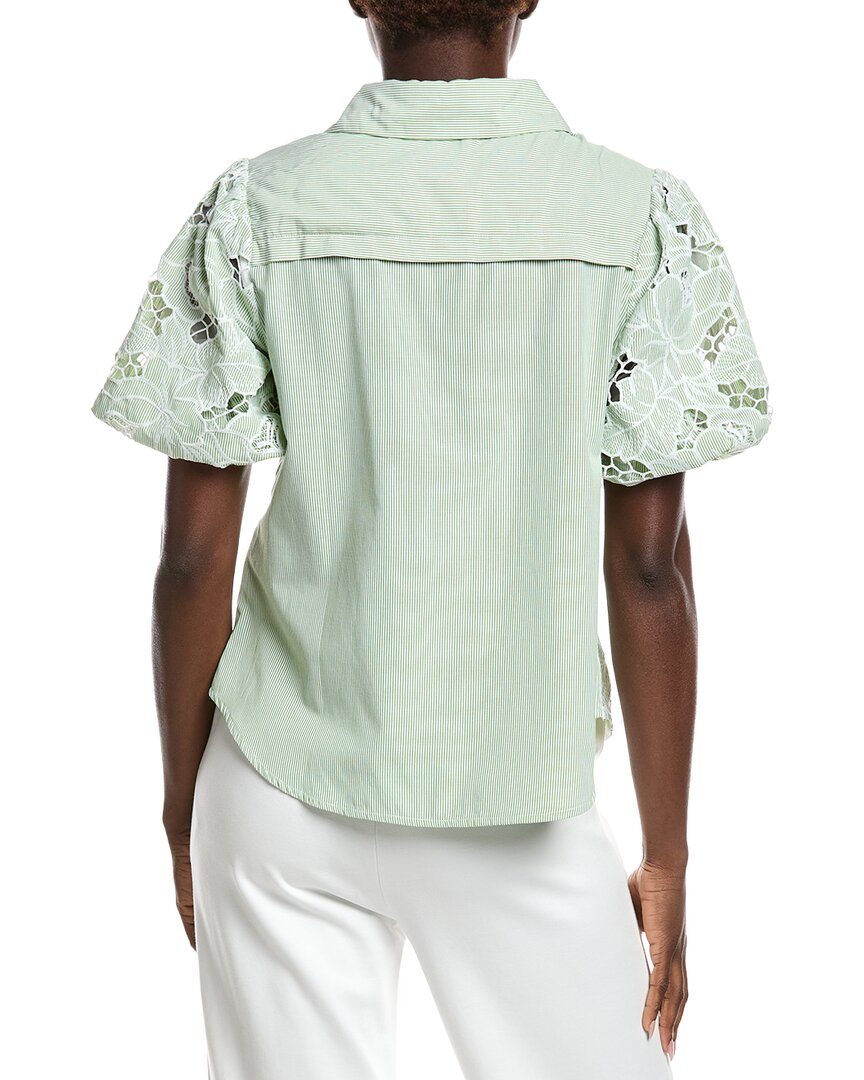 Gracia Lace Cutwork Shirt