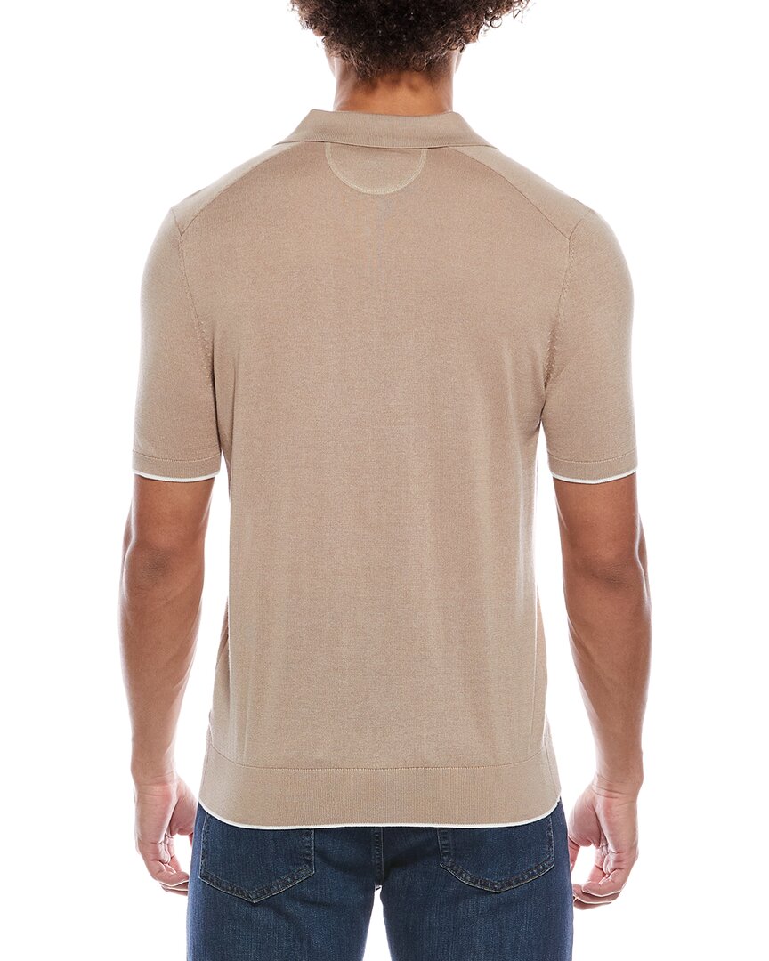 Raffi Jersey Polo Sweater Shirt