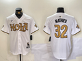 Men's New Orleans Saints Tyrann Mathieu #32 White Game jersey