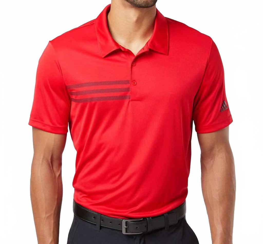 Men's 3-Stripes Chest Top In Red