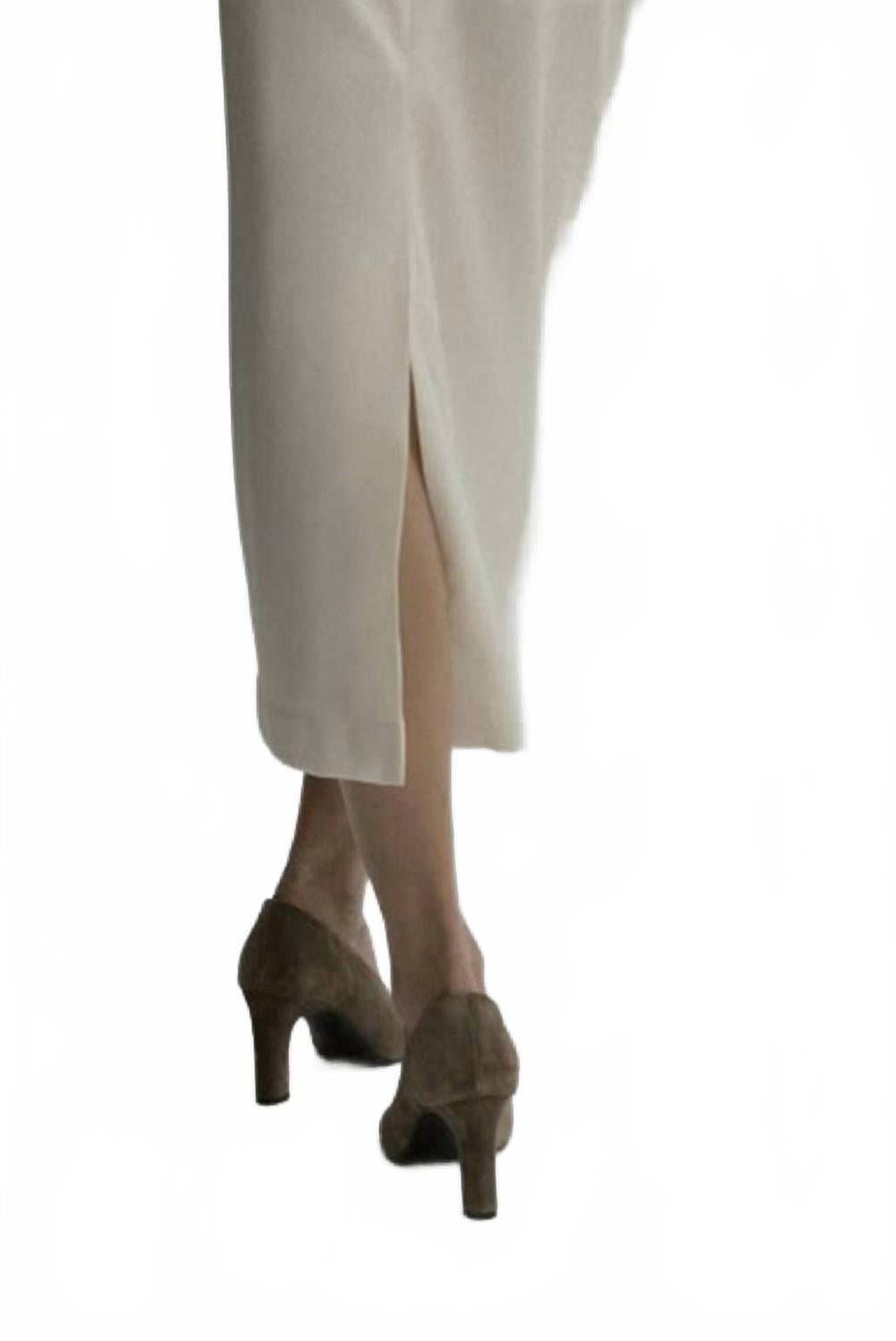 Olivia Midi Skirt In Cream