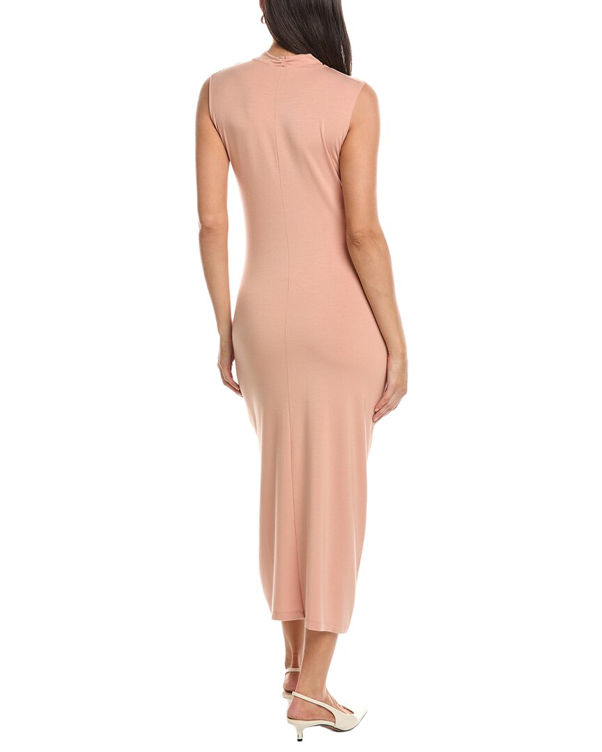 Vince Turtleneck Ruched Dress