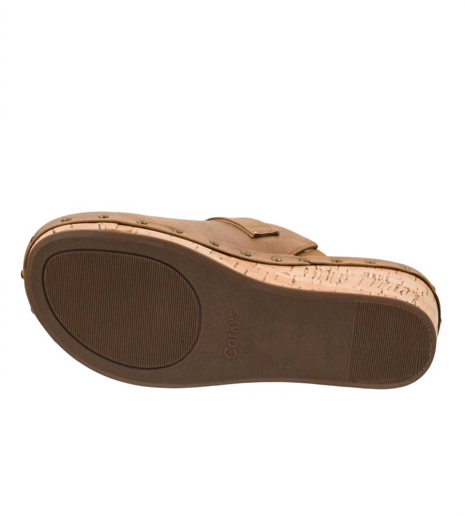 Women's Who Knew Wedge Clogs In Tan