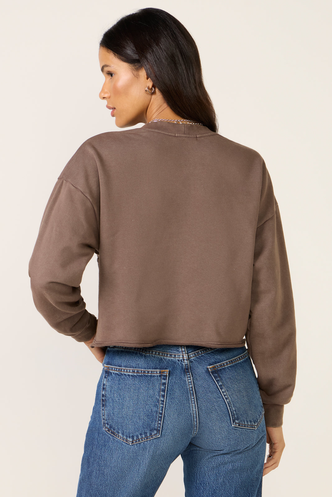 Women's Amelia Side Lace Up Sweatshirt