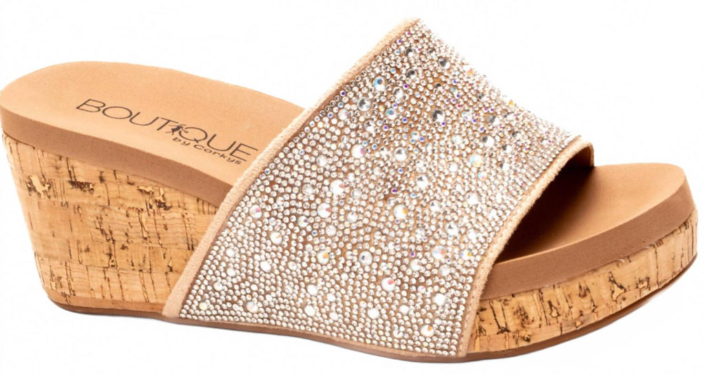 Women's Sunlight Wedge Sandals In Clear