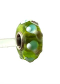 Women's Universal Unique Lace Bead Charm In Green