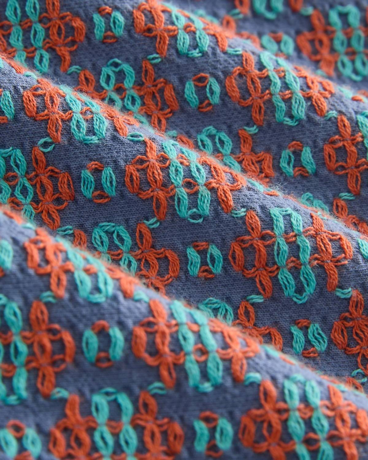 Men's Fez Shirt In Sardinia Blue